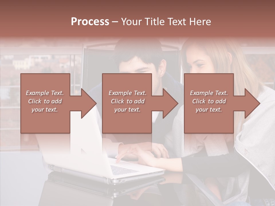 Surfing People  PowerPoint Template