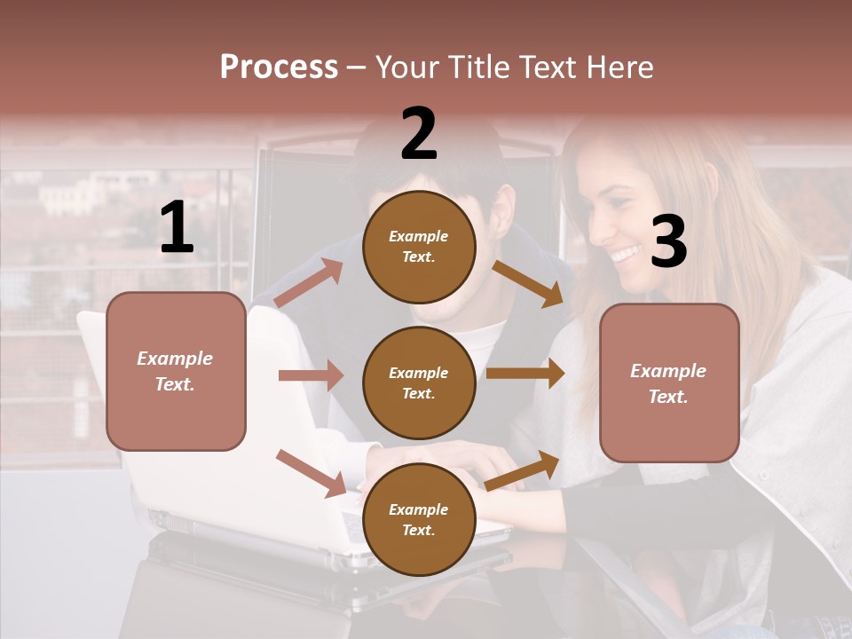 Surfing People  PowerPoint Template