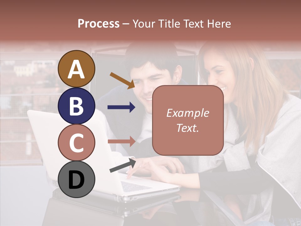 Surfing People  PowerPoint Template