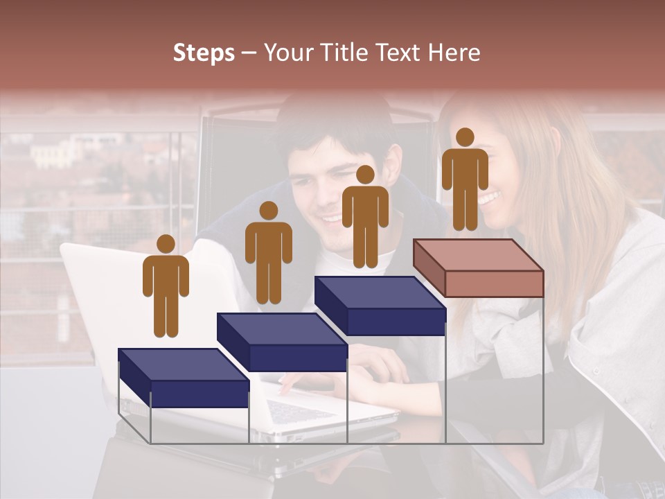 Surfing People  PowerPoint Template