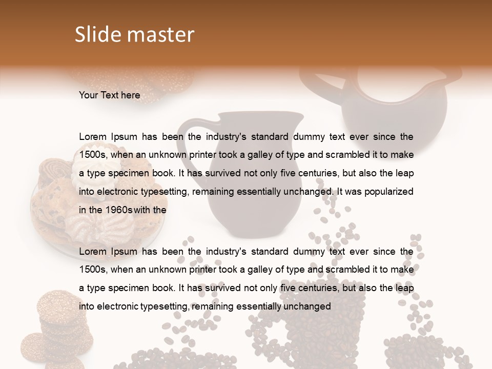 Sweet Green Round PowerPoint Template