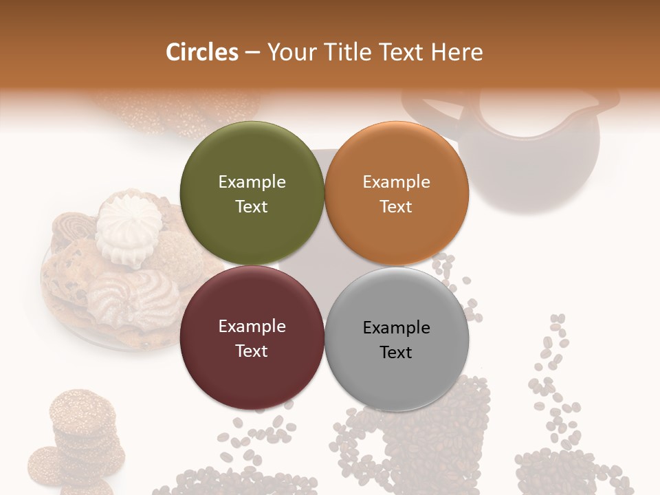 Sweet Green Round PowerPoint Template