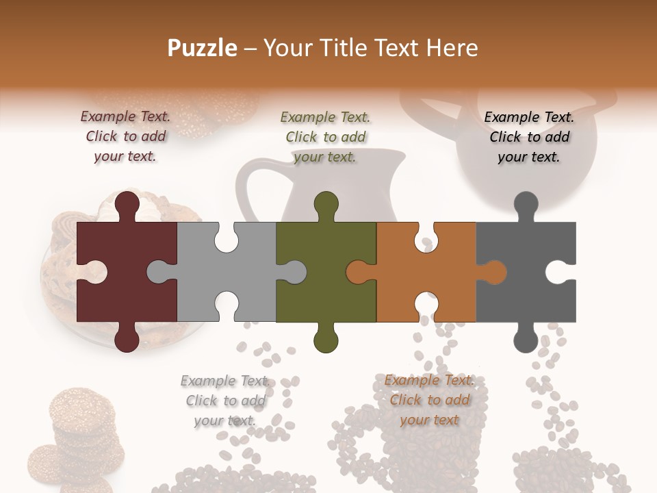 Sweet Green Round PowerPoint Template