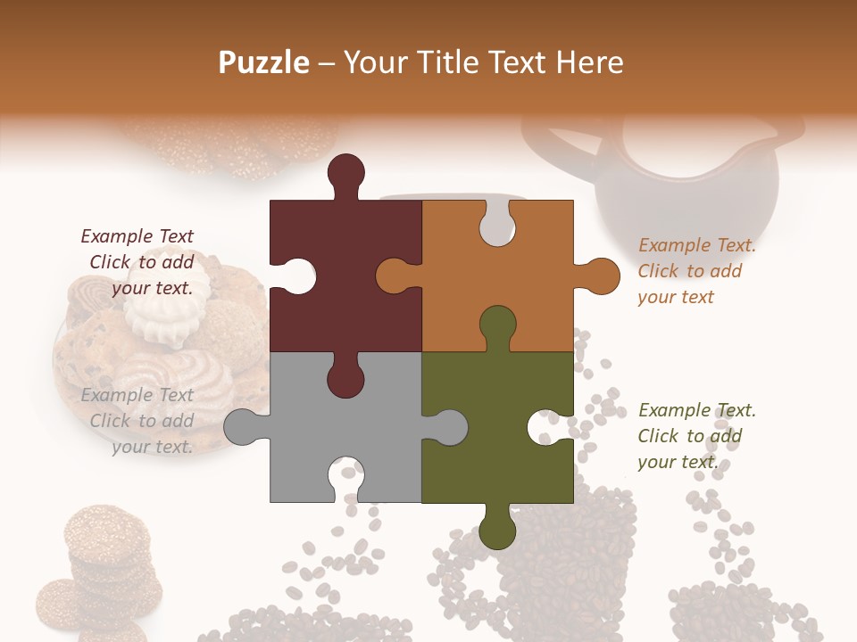 Sweet Green Round PowerPoint Template