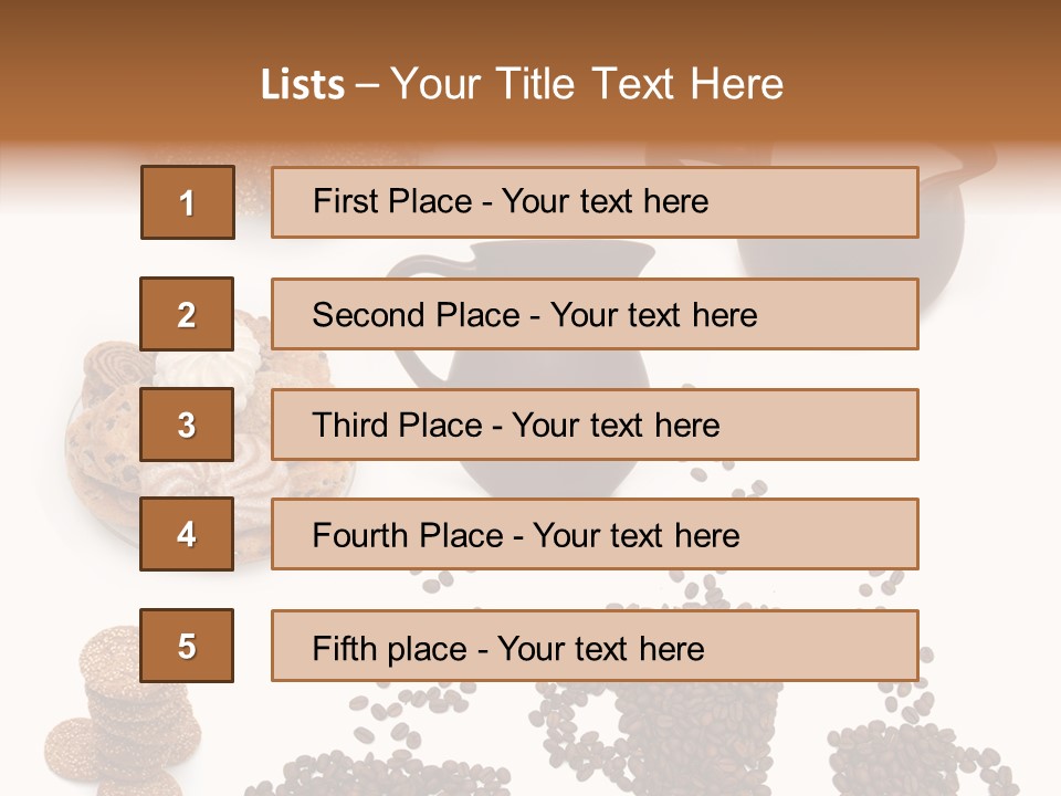 Sweet Green Round PowerPoint Template