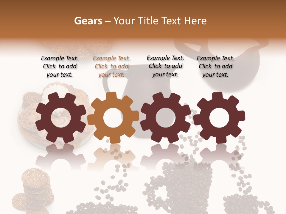 Sweet Green Round PowerPoint Template