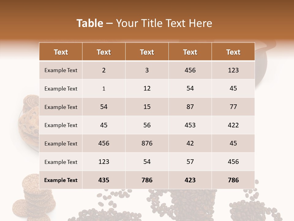 Sweet Green Round PowerPoint Template