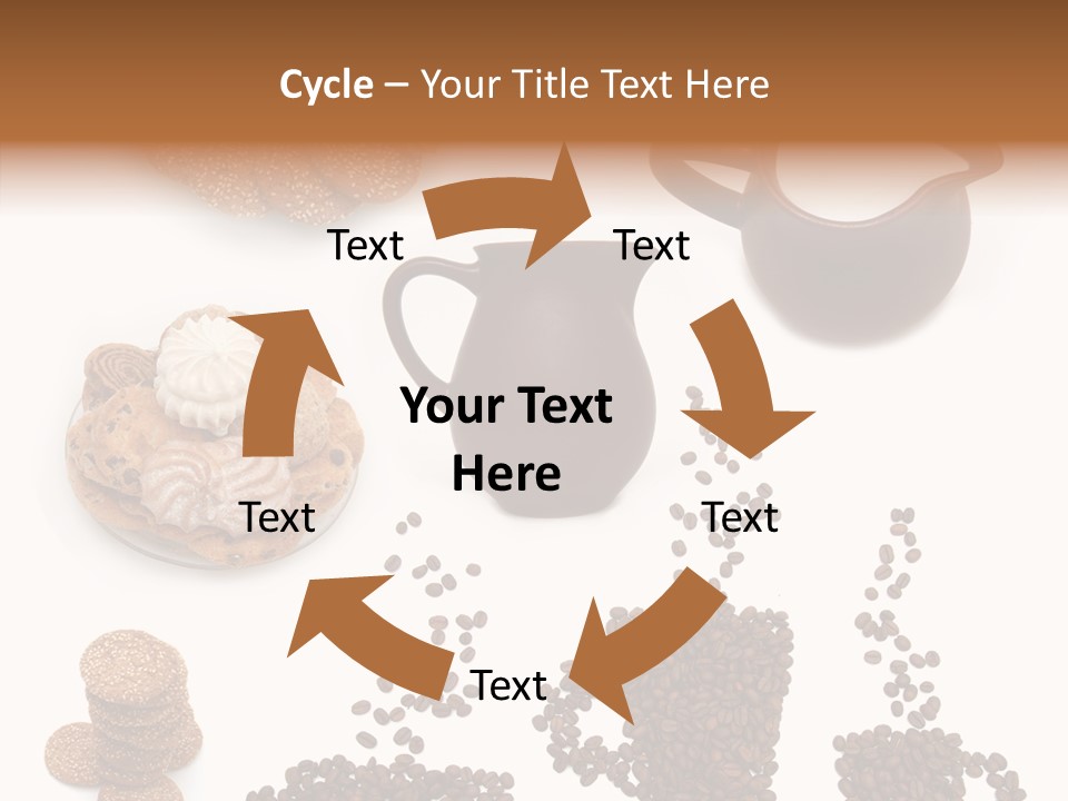 Sweet Green Round PowerPoint Template
