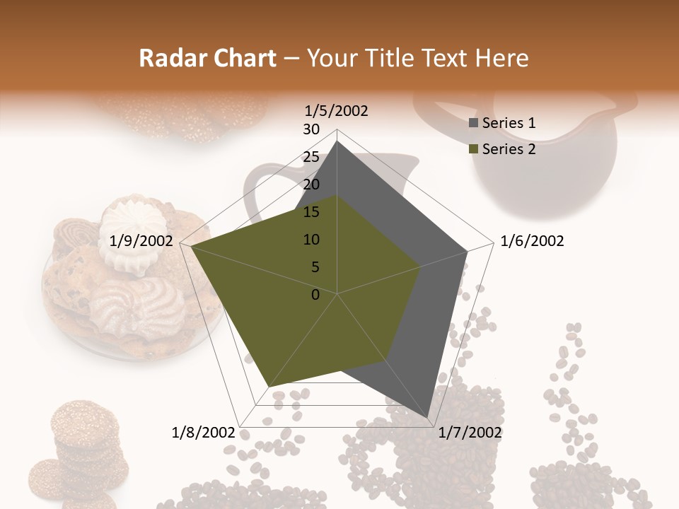 Sweet Green Round PowerPoint Template