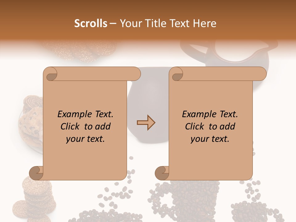 Sweet Green Round PowerPoint Template