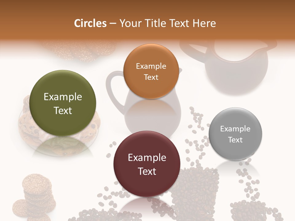 Sweet Green Round PowerPoint Template