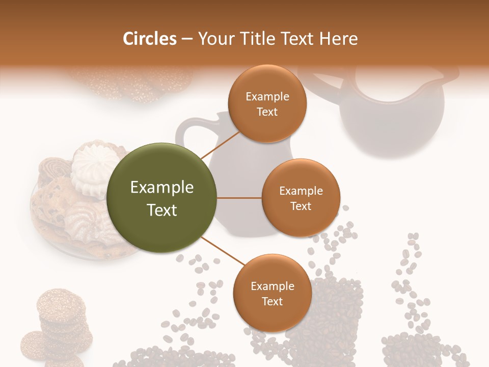 Sweet Green Round PowerPoint Template