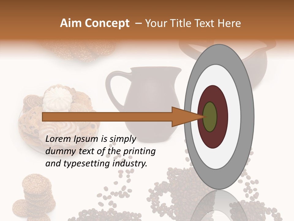 Sweet Green Round PowerPoint Template