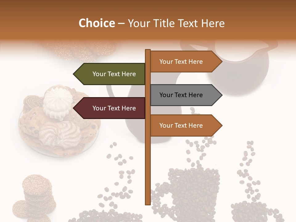 Sweet Green Round PowerPoint Template