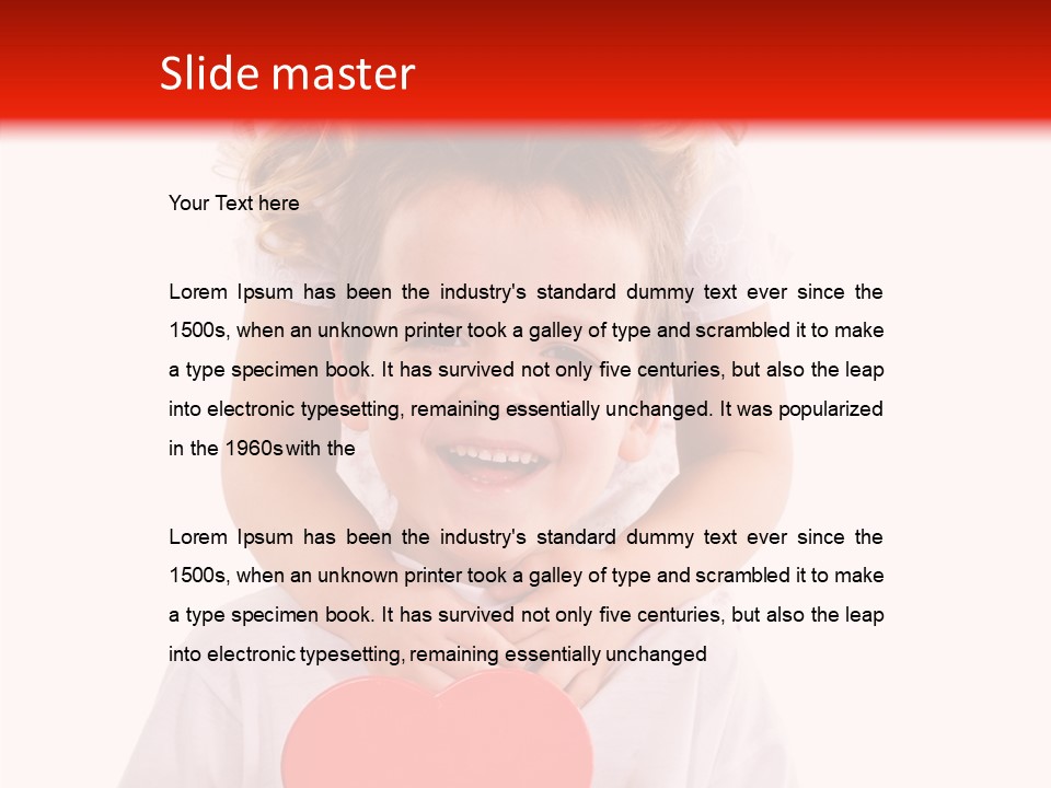 Sign Happy Laugh PowerPoint Template