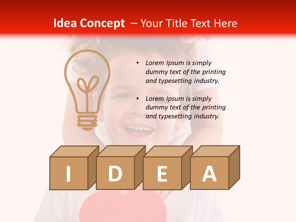 Sign Happy Laugh PowerPoint Template