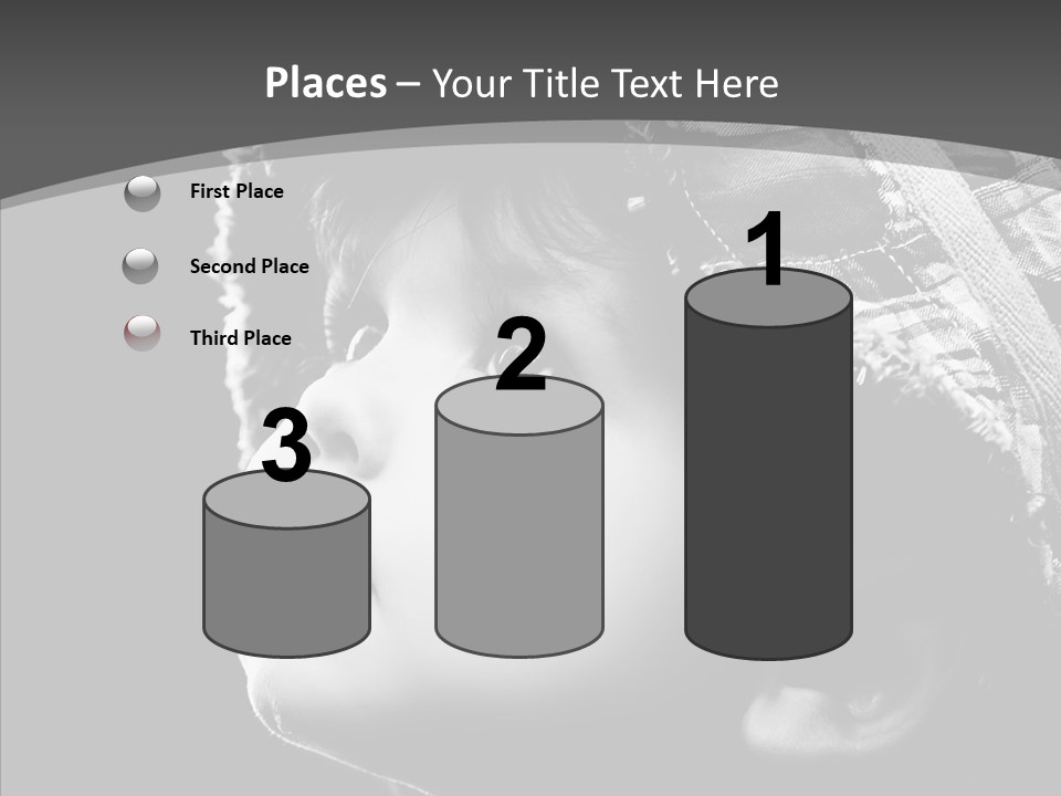 Child Face Hate PowerPoint Template