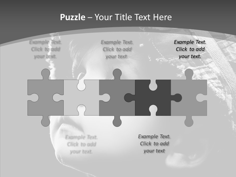 Child Face Hate PowerPoint Template
