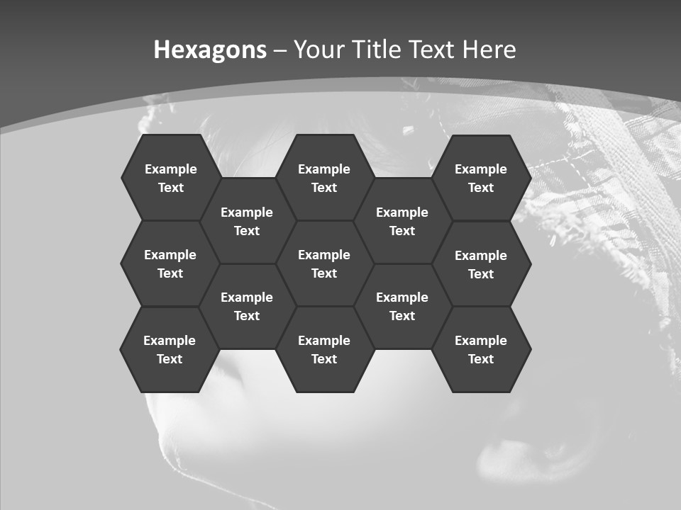 Child Face Hate PowerPoint Template
