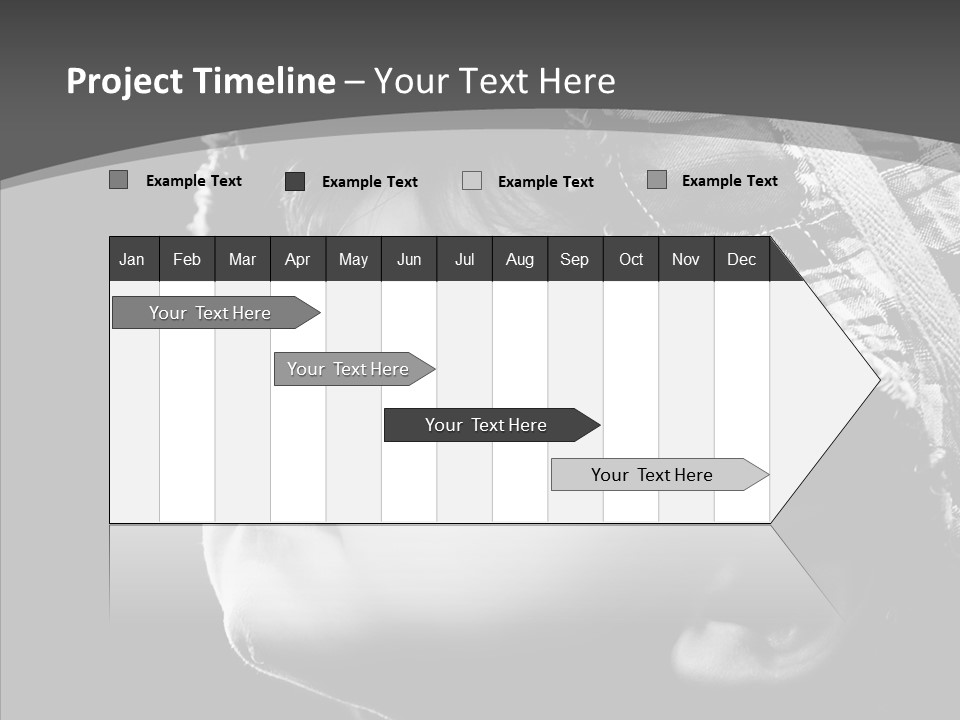 Child Face Hate PowerPoint Template