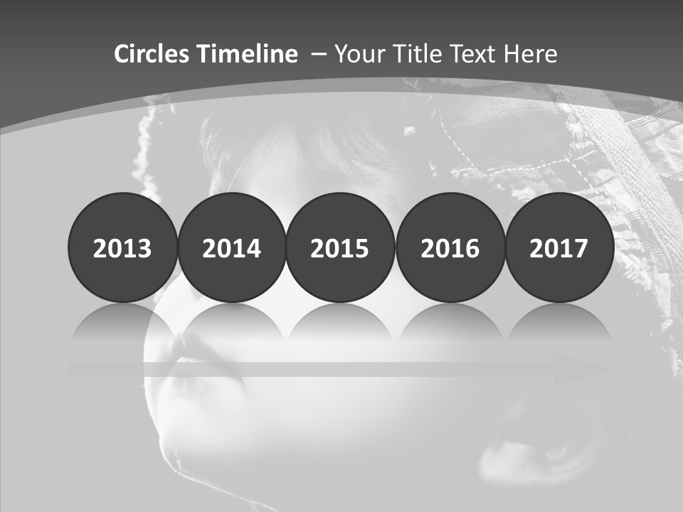 Child Face Hate PowerPoint Template