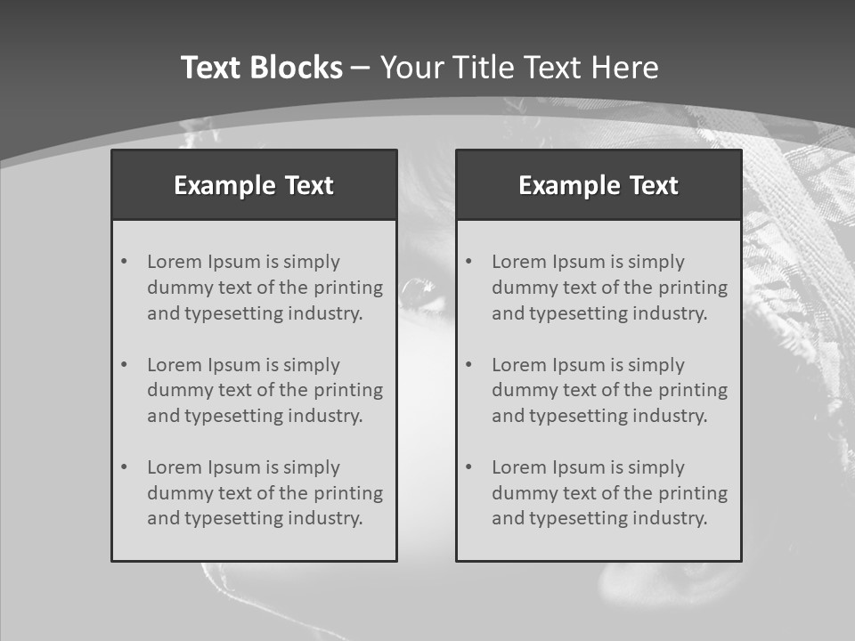 Child Face Hate PowerPoint Template