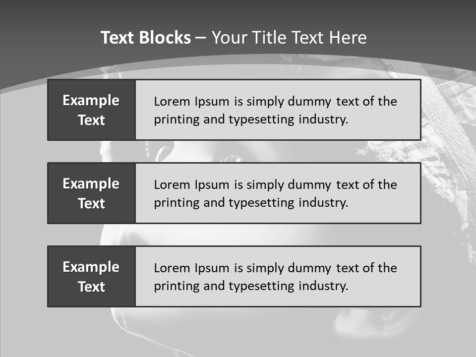Child Face Hate PowerPoint Template