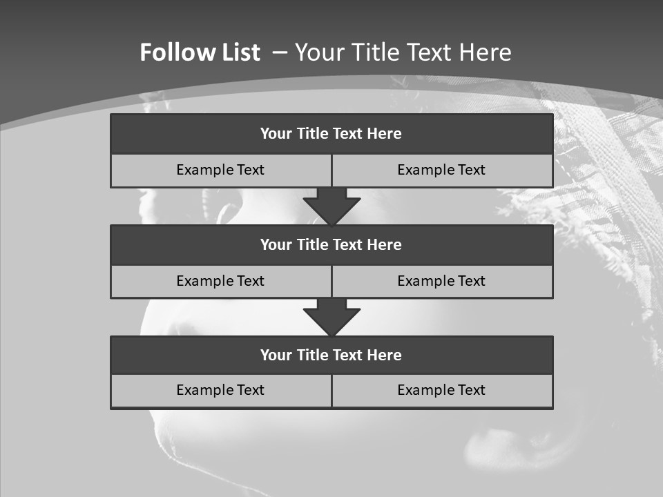 Child Face Hate PowerPoint Template