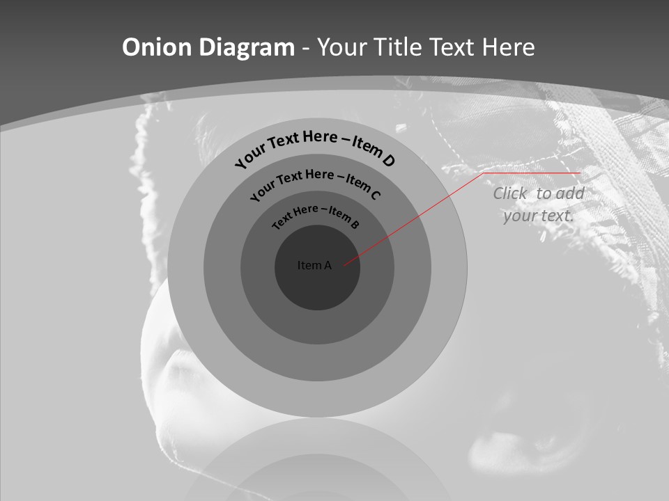 Child Face Hate PowerPoint Template