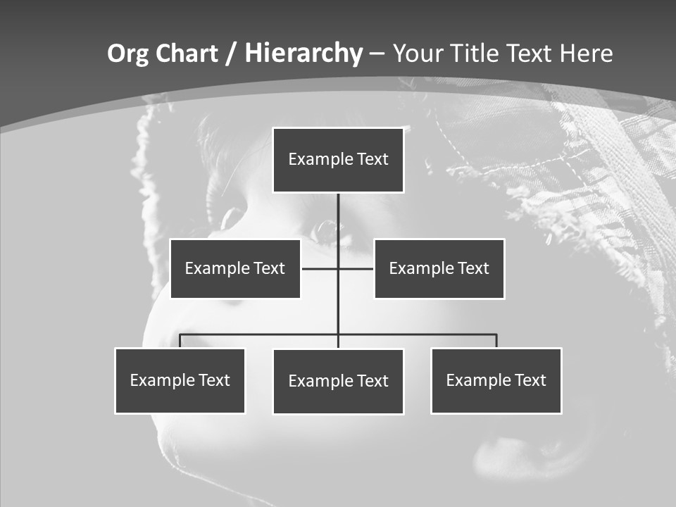 Child Face Hate PowerPoint Template