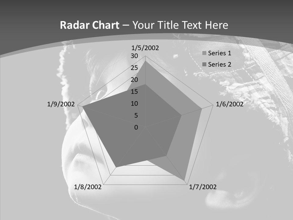 Child Face Hate PowerPoint Template