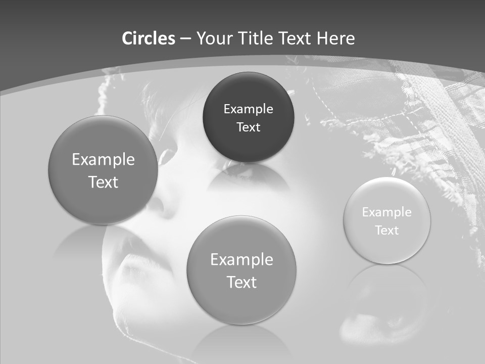 Child Face Hate PowerPoint Template