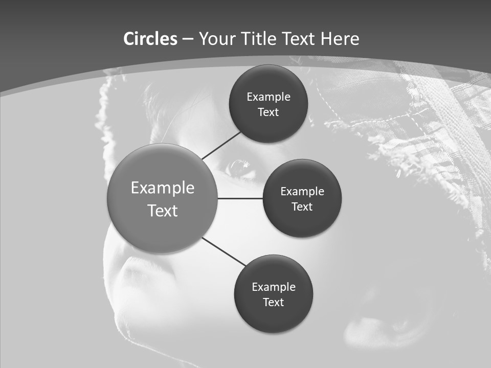 Child Face Hate PowerPoint Template