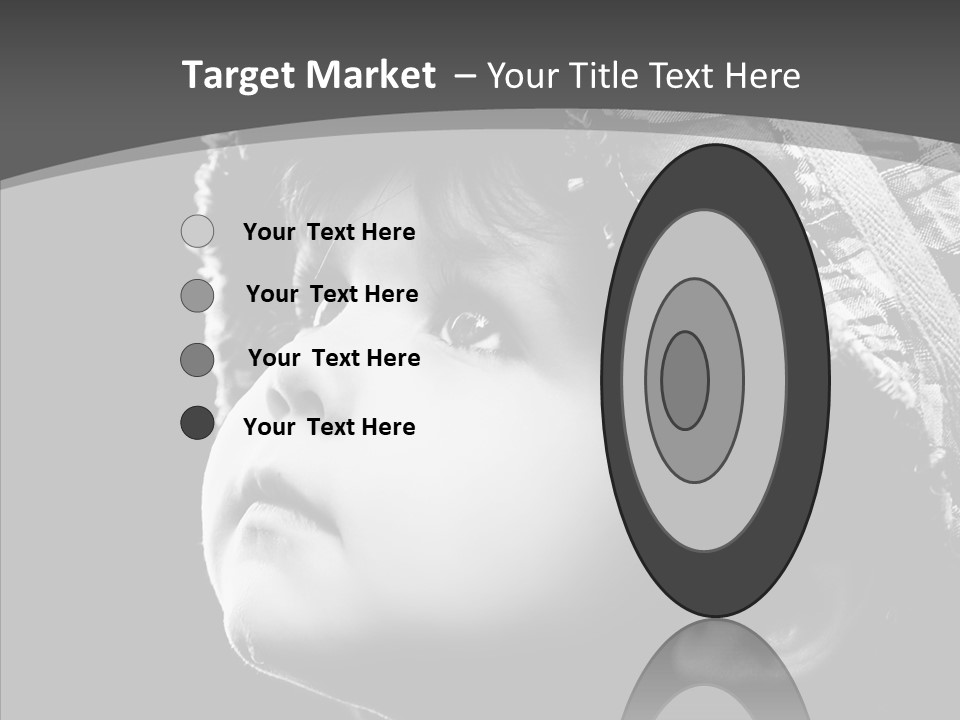 Child Face Hate PowerPoint Template