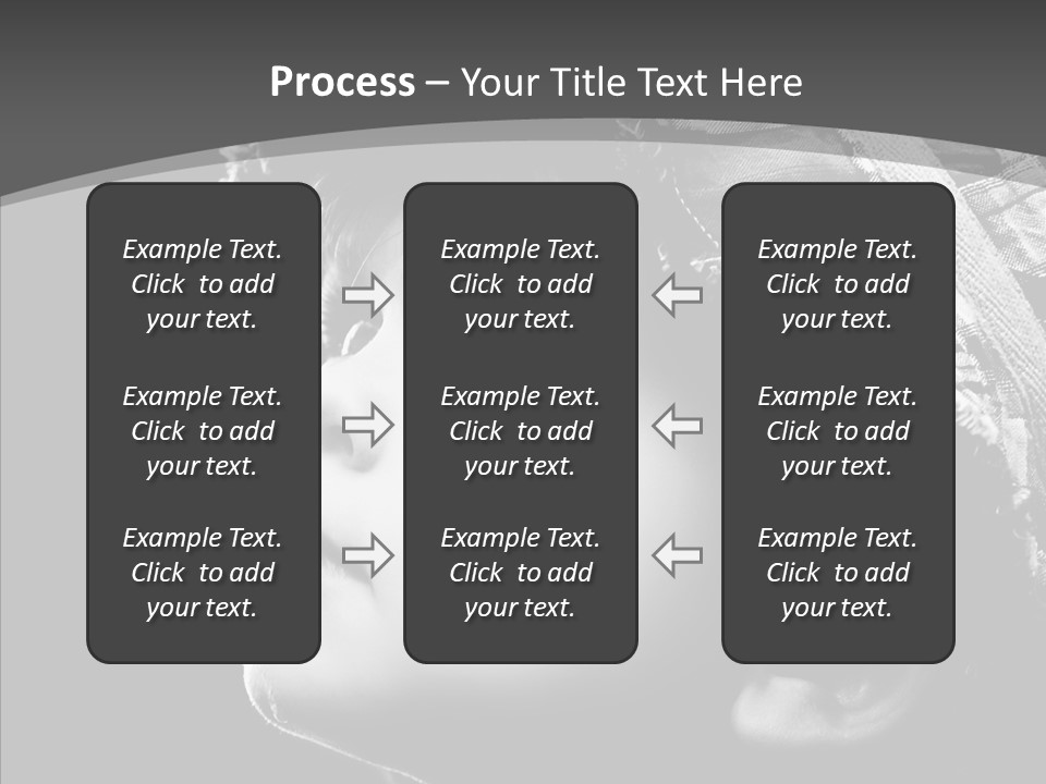 Child Face Hate PowerPoint Template