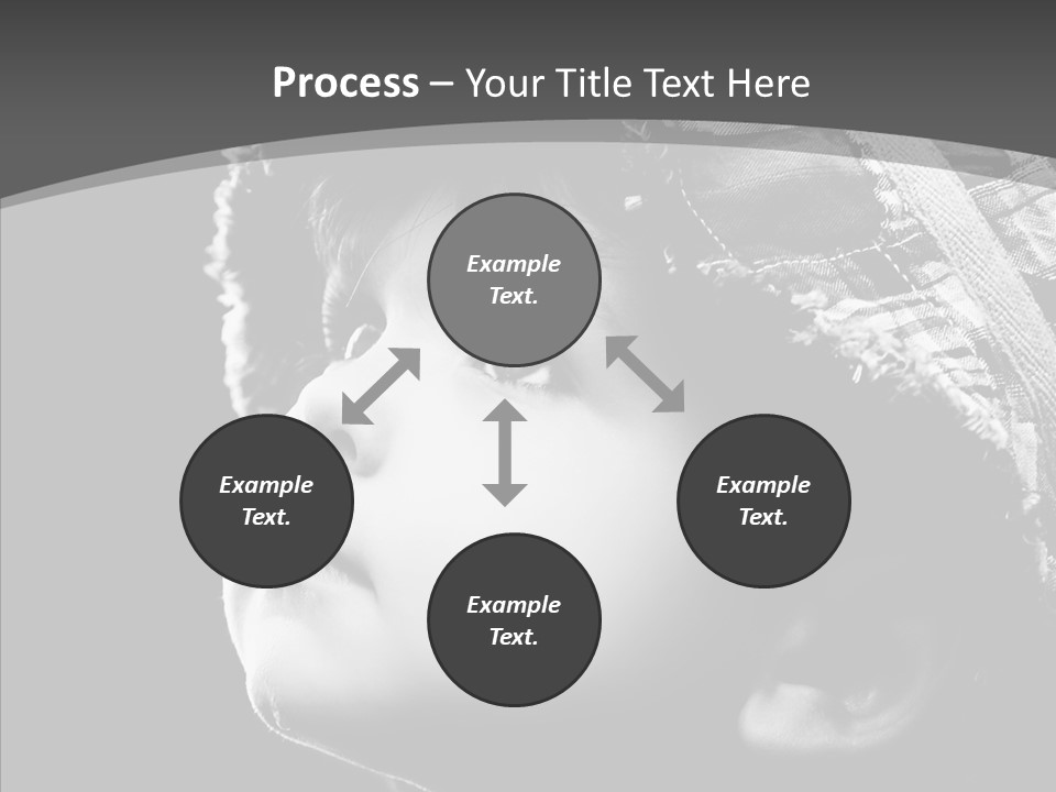 Child Face Hate PowerPoint Template