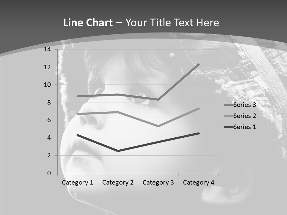 Child Face Hate PowerPoint Template