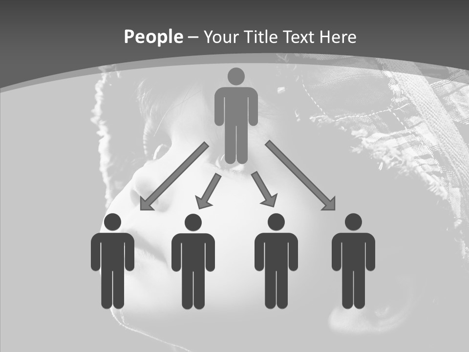 Child Face Hate PowerPoint Template