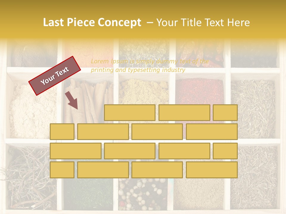 Recipe Gourmet Piquant PowerPoint Template