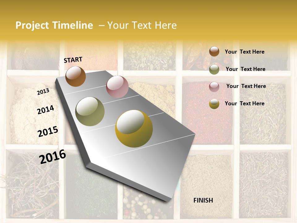 Recipe Gourmet Piquant PowerPoint Template