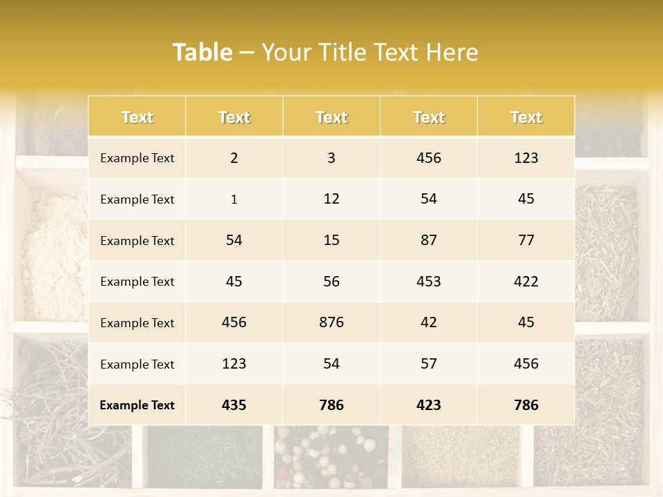 Recipe Gourmet Piquant PowerPoint Template