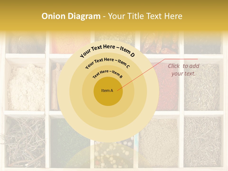 Recipe Gourmet Piquant PowerPoint Template