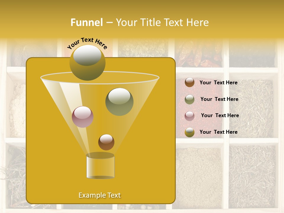 Recipe Gourmet Piquant PowerPoint Template