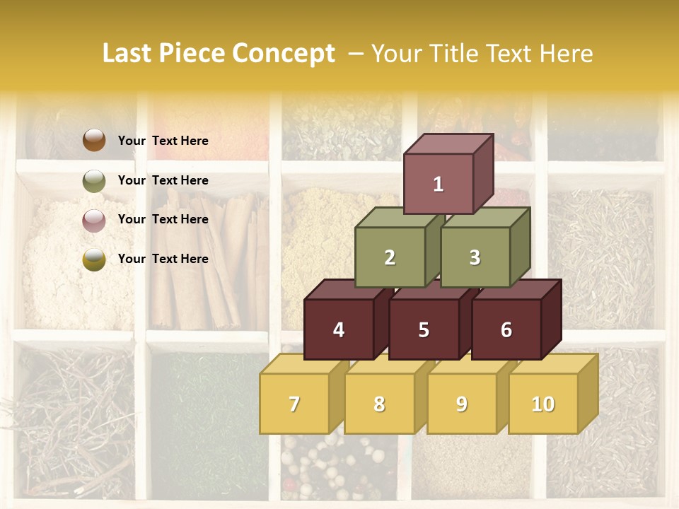 Recipe Gourmet Piquant PowerPoint Template