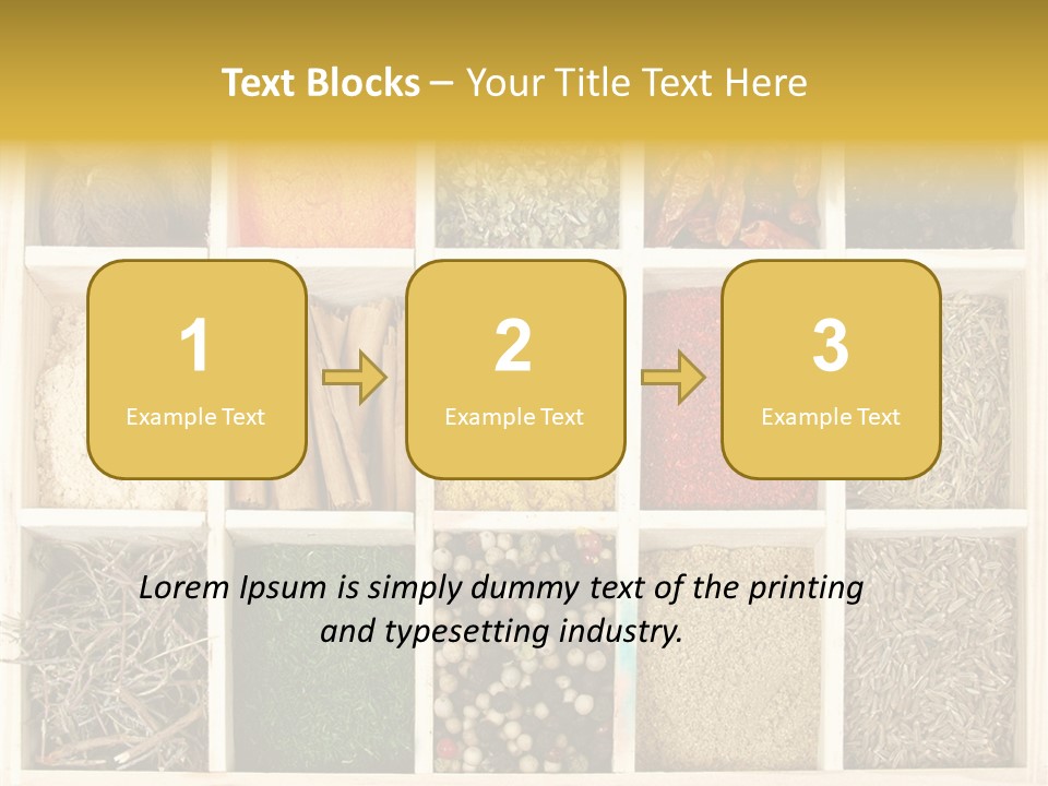 Recipe Gourmet Piquant PowerPoint Template