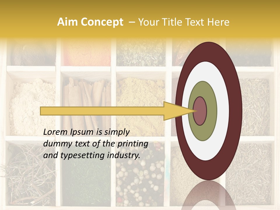 Recipe Gourmet Piquant PowerPoint Template