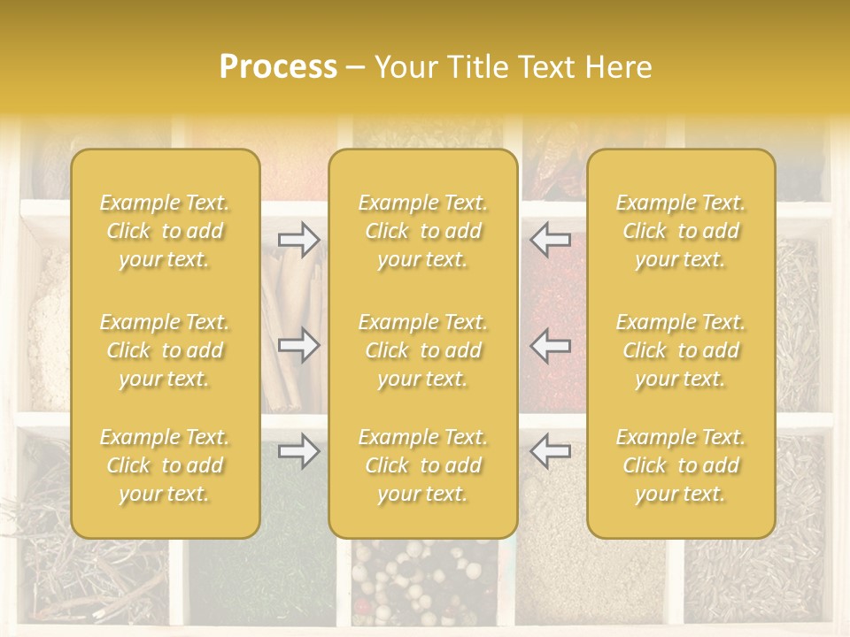 Recipe Gourmet Piquant PowerPoint Template