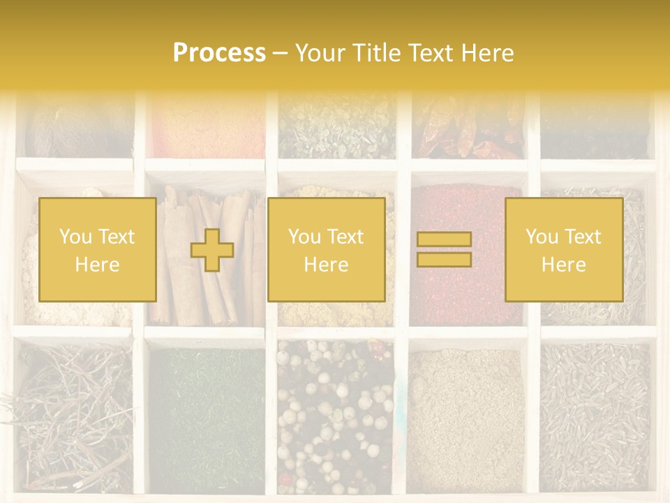 Recipe Gourmet Piquant PowerPoint Template