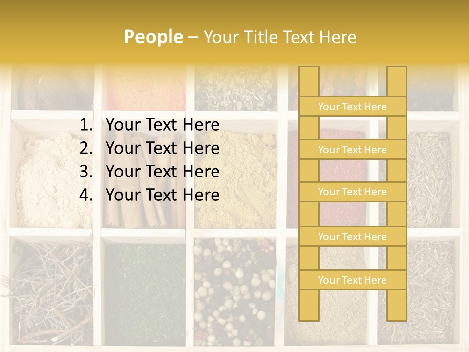 Recipe Gourmet Piquant PowerPoint Template