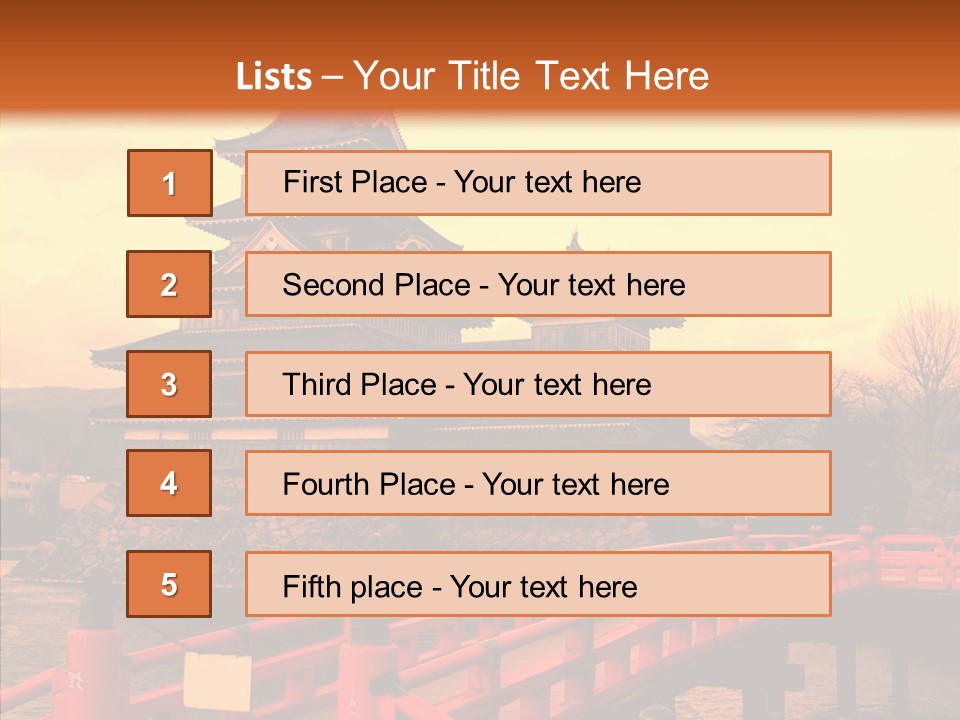 Sky Tourist Travel PowerPoint Template